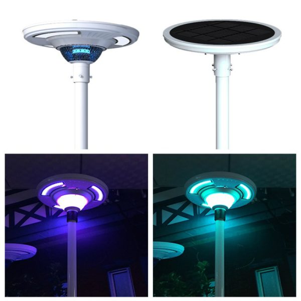 Solar Plazza Led Light With Landscape Lighting