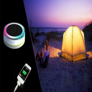 Solar Camping Light with Mobile Charger