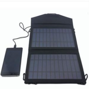 Portable 14 W Fabric Solar Charger With USB For Mobile Phone