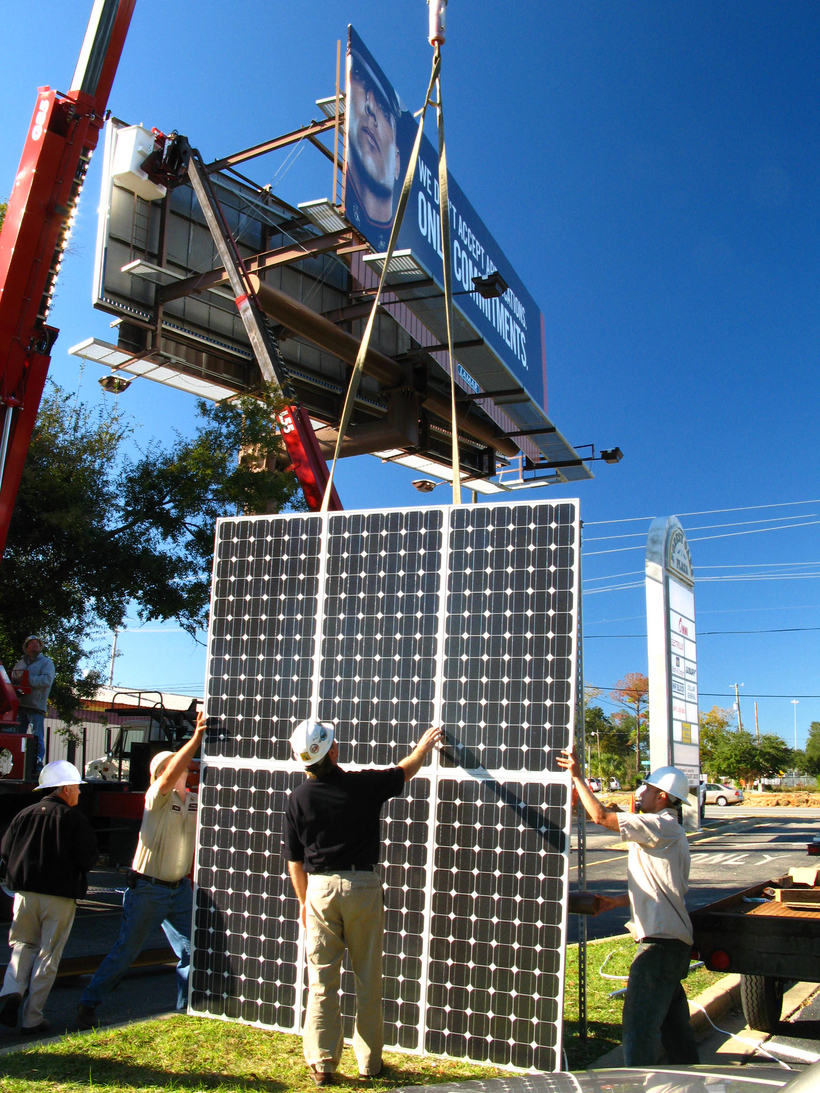 Solar BIll Board Lights