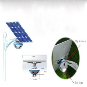 Solar Garden Light with Monitoring