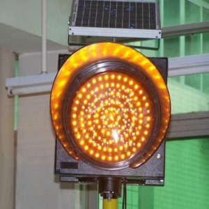 Solar Traffic Signal Lamp