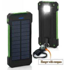 Portable Solar Charger_capacity 8000 mah_materialABS+PC