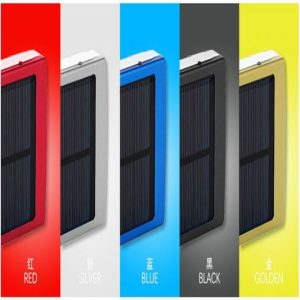 Solar Charger 10000 mAh with different fancy colors