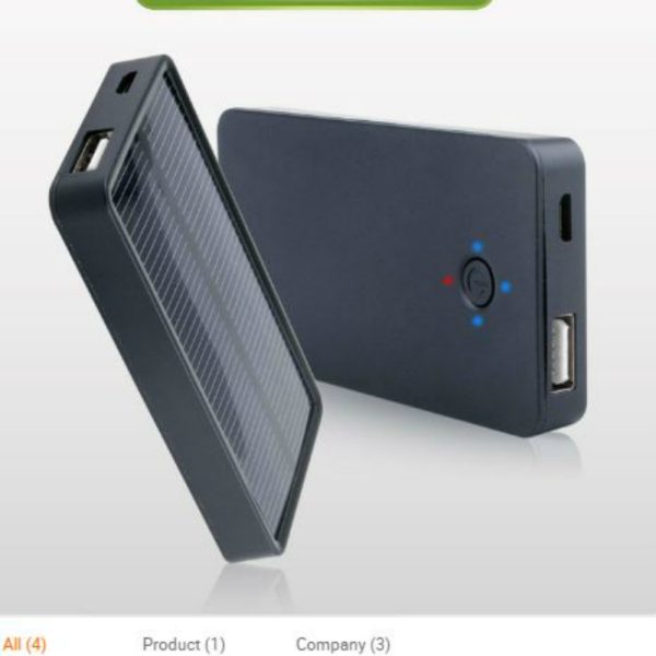 Solar Charger 2500 mah