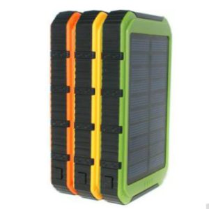 Solar Charger 8000 mAh Water Shock Dust Resistant