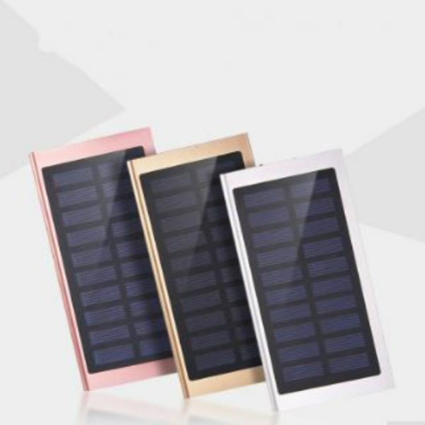 Solar Charger 8000 mAh with fancy colors