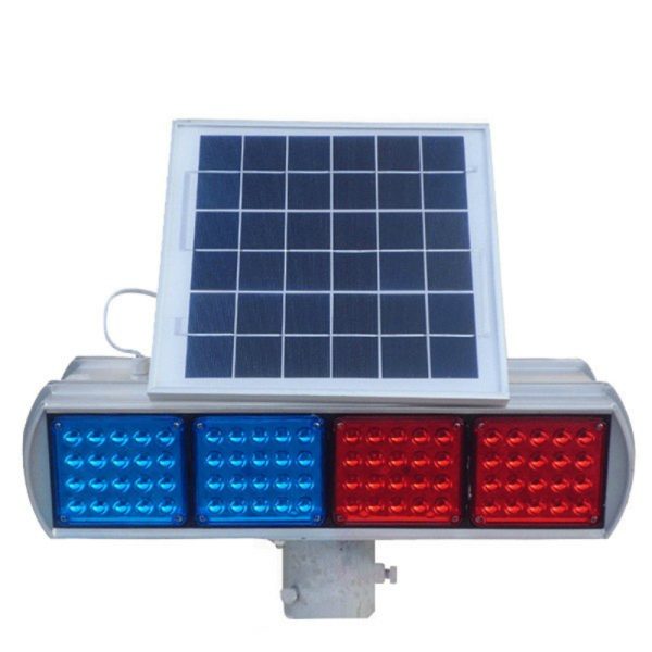 Solar Traffic Flashing Light